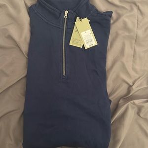 Men| Goodfellow Quarter Zip Navy Blue